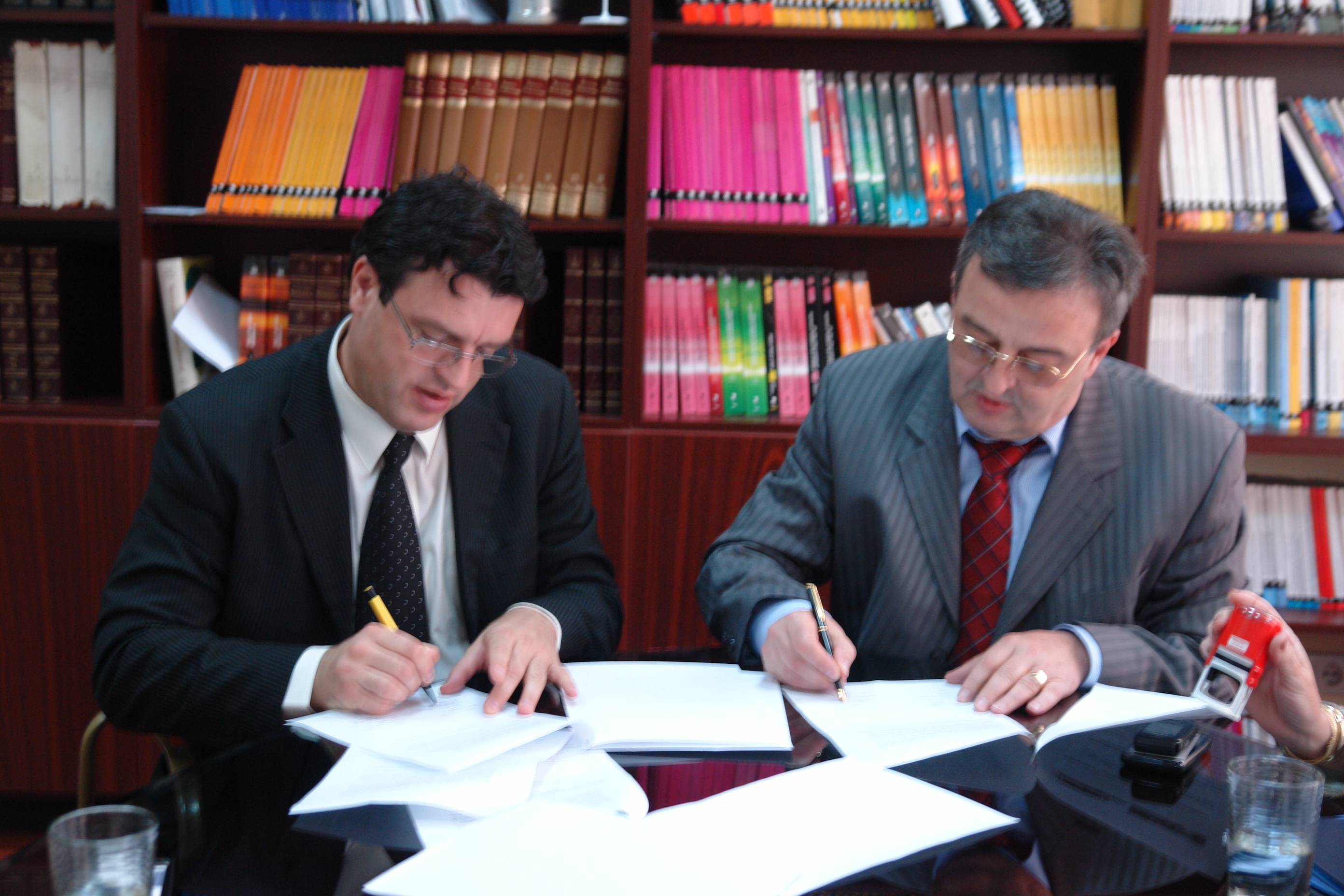 The Agreement on Cooperation between the Institute and Faculty of Economics, Subotica, University in Novi Sad signed